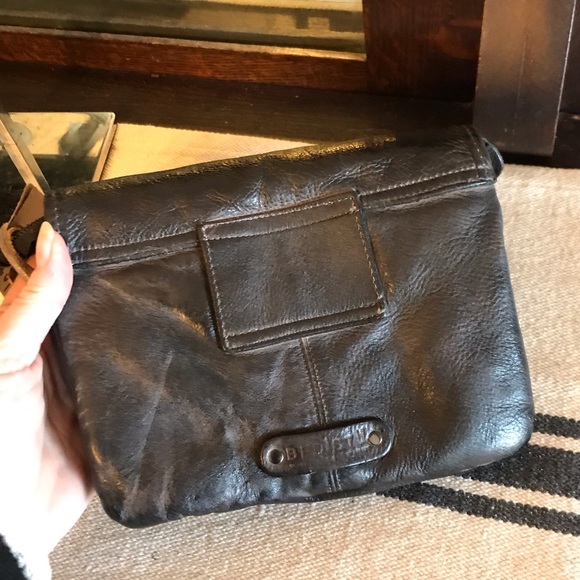 NWT Bed Stu Leather Ziggy Clutch Crossbody Belt Bag Black DD Retail $195 - Picture 5 of 15
